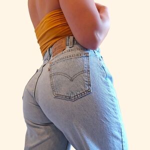 Levi's 560 Loose Fit Tapered Leg Orange Tab Jean USA Made 33×29.5 Vintage 1995